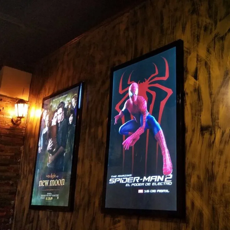 led movie poster light box
