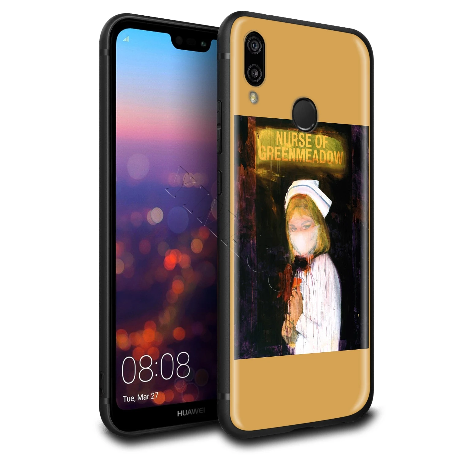 Чехол для медсестры YIMAOC Huawei Honor Mate P smart Y7 Y9 8C 30 20 10 8x Nova 3i 3 Lite Pro Prime|Бамперы| |