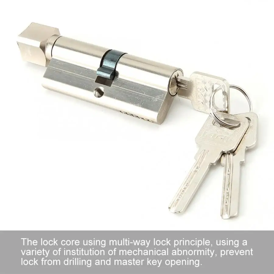 

70mm Aluminium Alloy Security Home Door Lock Cylinder with 3 Keys
