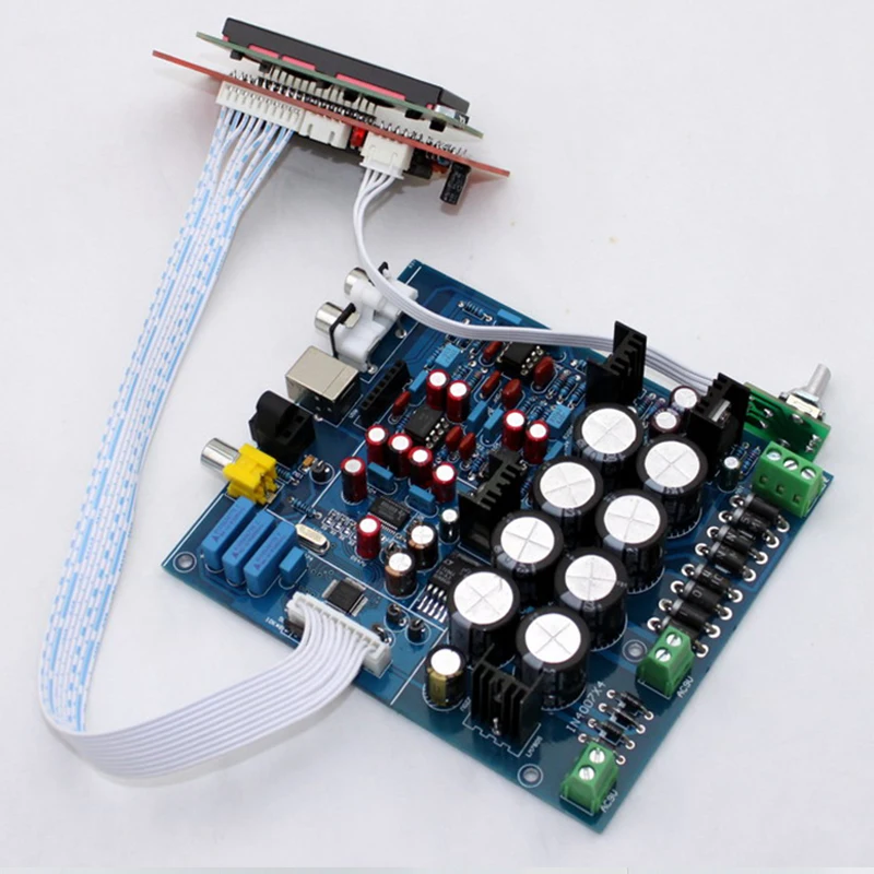 Плата управления декодированием ЦАП PCM1794 AK4118 AD827 USB усилителя звука (за