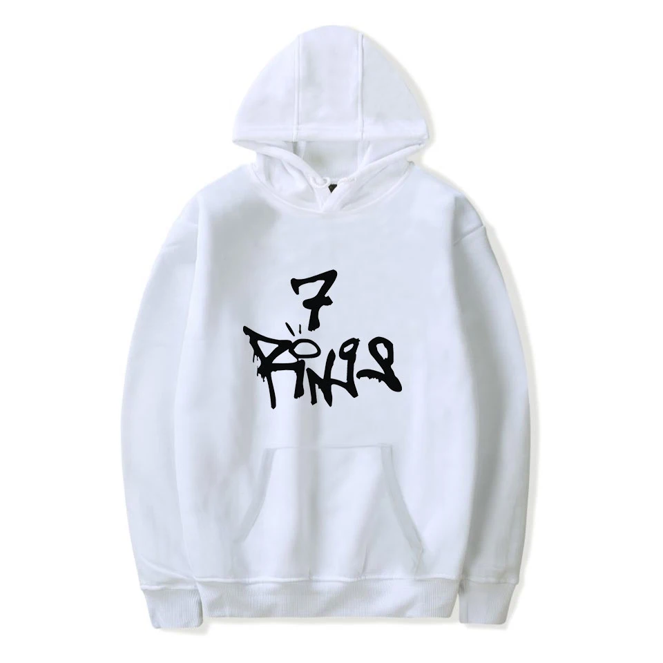 

2019 New Ariana Grande Hoodies Men/Women Hot Sale Fashion Casual Ariana Grande Cotton white Hoodie Sweatshirts Plus Size