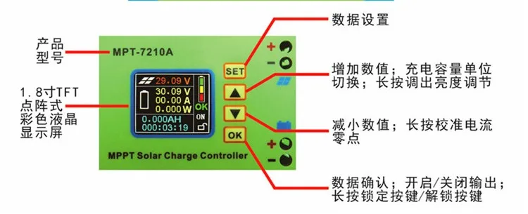 MPPT солнечный Boost контроллер литий свинцово кислотная Электрический 24V36V48V60V72V трамвай
