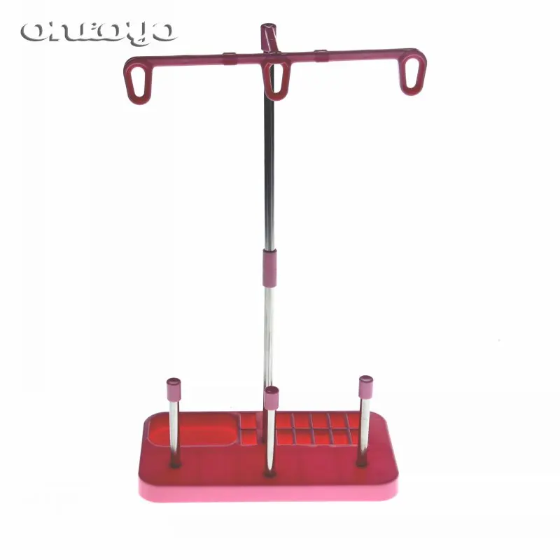 

3 Embroidery Thread Spool Holder Stand Sew Quilting for Home Sewing Machine