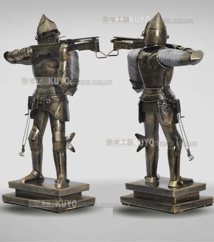 New Europe retro medieval armor grip crossbow crusader model handmade