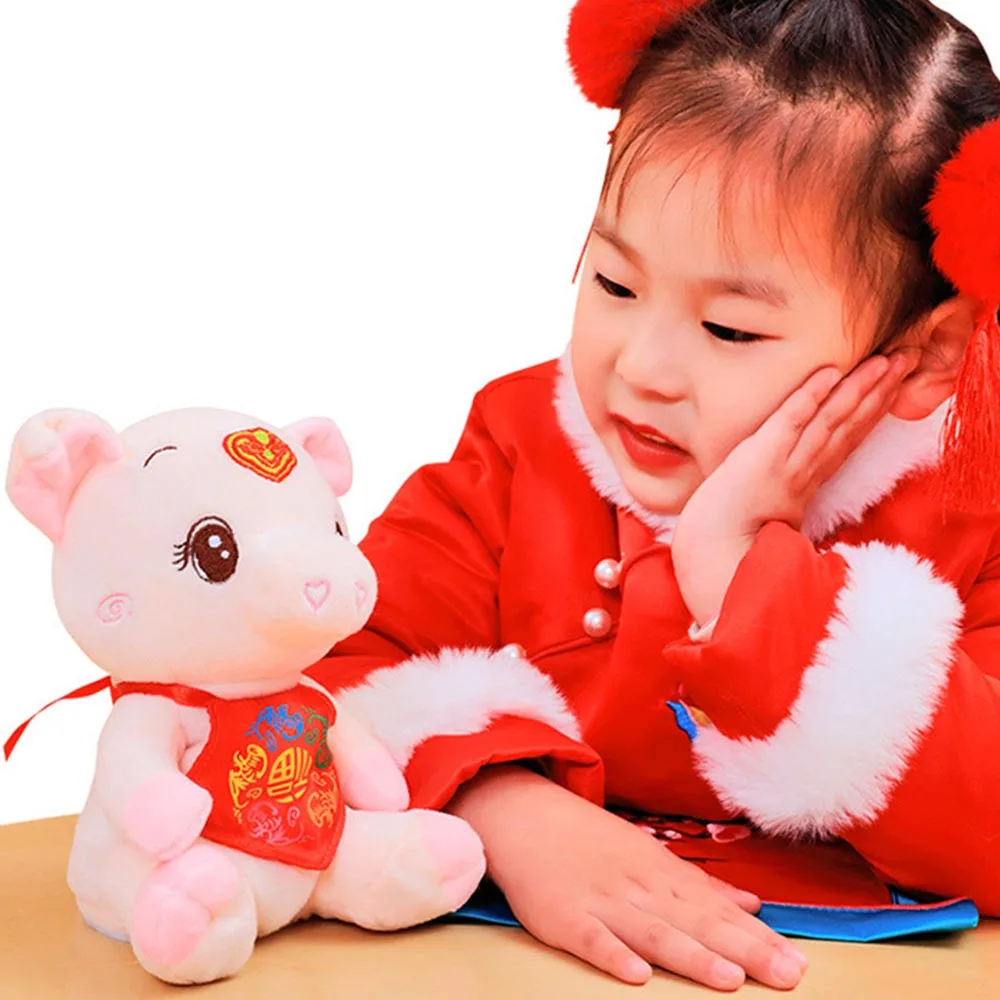 Электрический сонный храп свинья Поющая игрушка мягкая свинья мягкая плюшевая игрушка детский Рождественский подарок