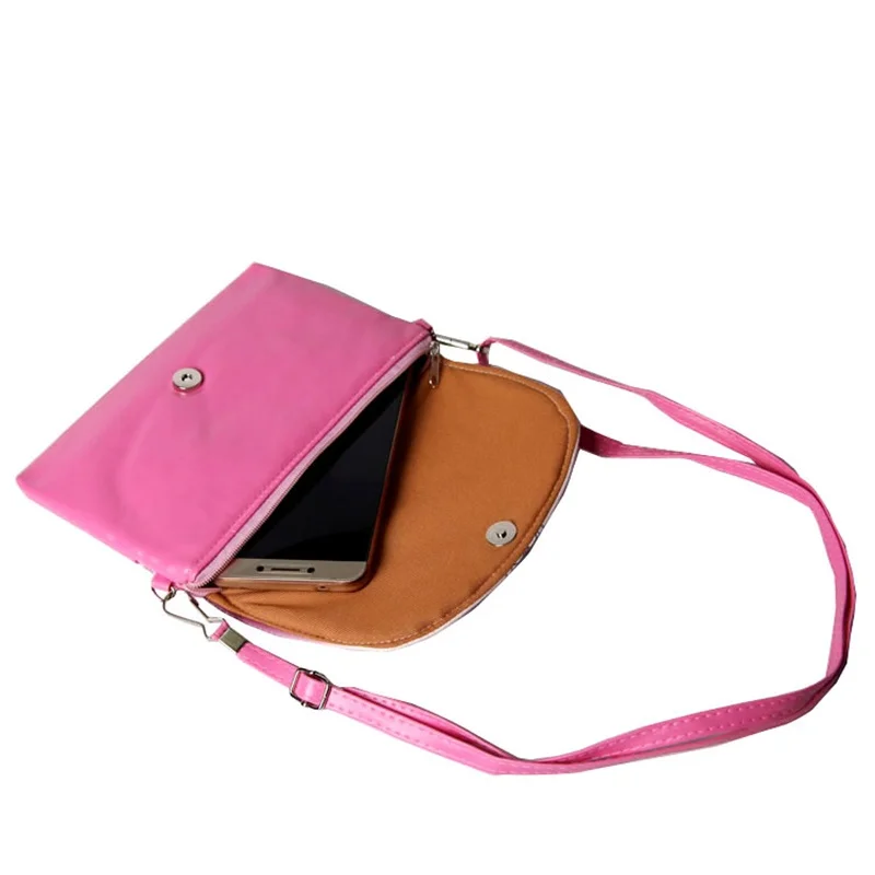 Mcneely Cute PU Leather Handbag for Girls New Girl Messenger Bags Zipper Hasp Flap Bolsa Female Shoulder Bags Ladies Party