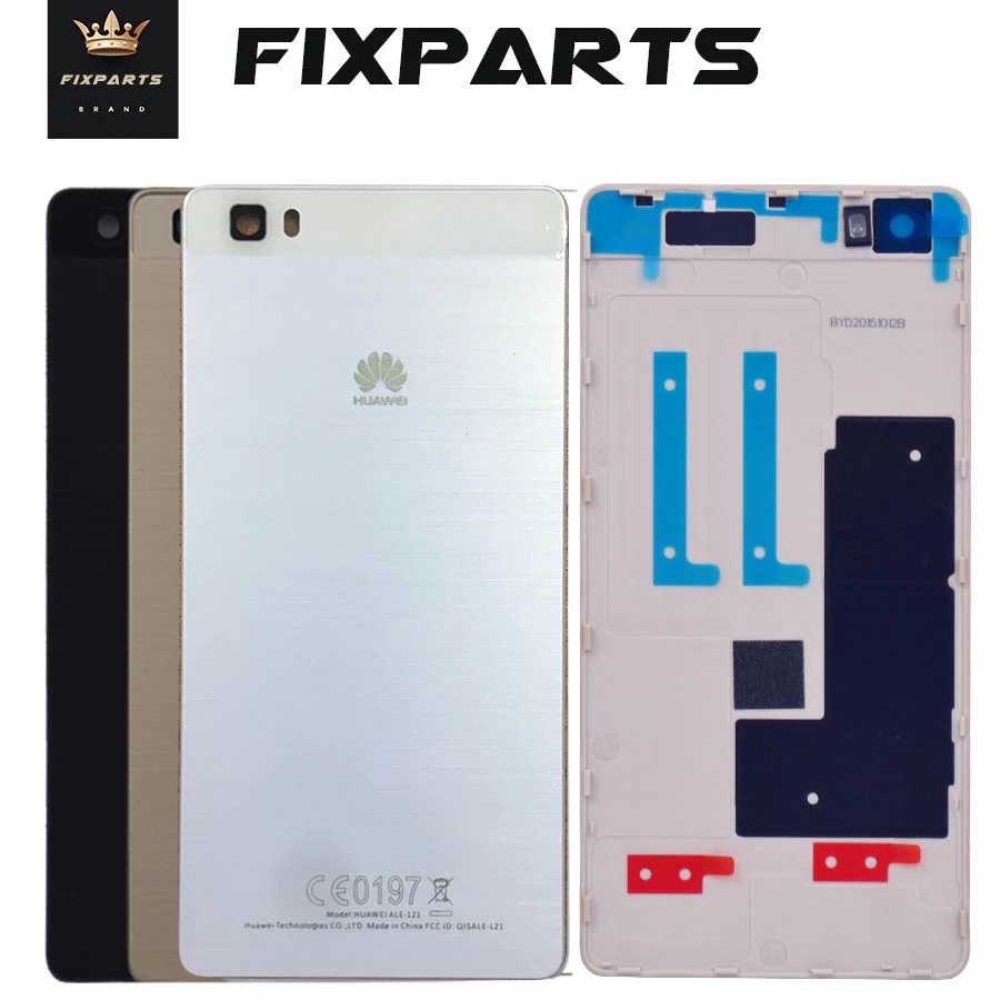 Оригинал для Huawei P8 Lite Задняя крышка батареи задняя дверь P9 2017 Корпус чехол P8lite lite