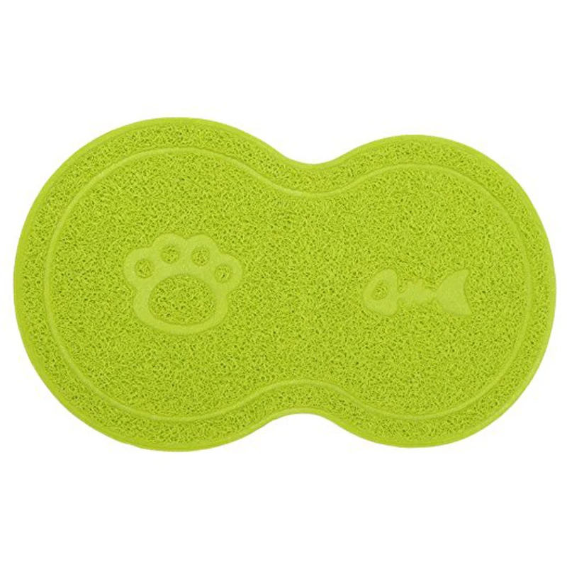 Миска для кошек и собак 45*25 см коврик кормления домашних животных поднос воды