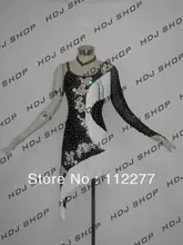 latin dance font b dress b font HL 8302 without stones