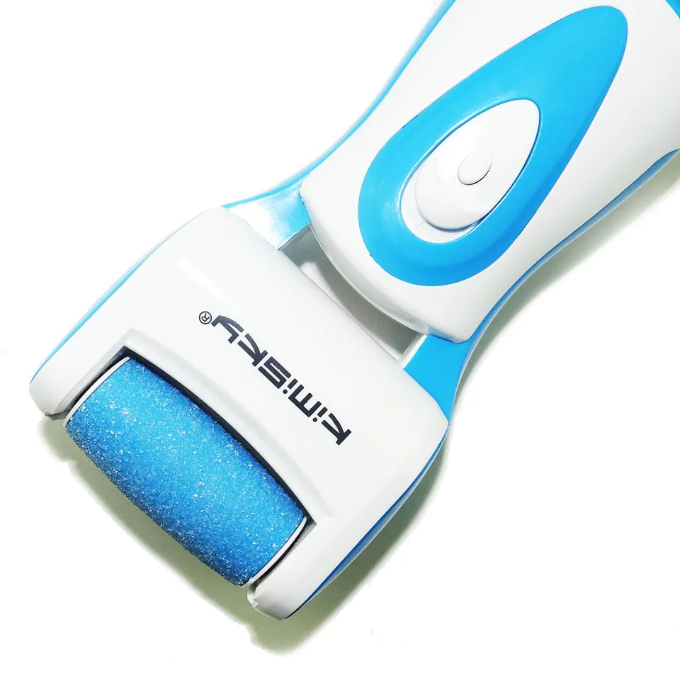 Ferramenta de Cuidados com os Pés Kimisky Azul Recarregável Pedicure Cuidados Pessoais pé Esfoliante Elétrica Ferramentas 6 ps Cabeças Rolo 11 os pés pedicure cuidados pessoais pé esfoliante