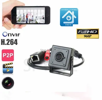 

960P 1.3MP Mini IP Camera Small Home Security System Cctv Surveillance IP Camera Support P2P Plug And Play and P2P Onvif
