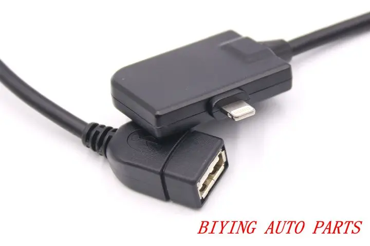 AMI MMI кабель для Iphone 5 5S 6 7 X Ipad Ipod Lightning и USB Audi A1 A3 A4 A5 A6 A7 A8L A6L Q5 Q7 Q3|Кабели адаптеры