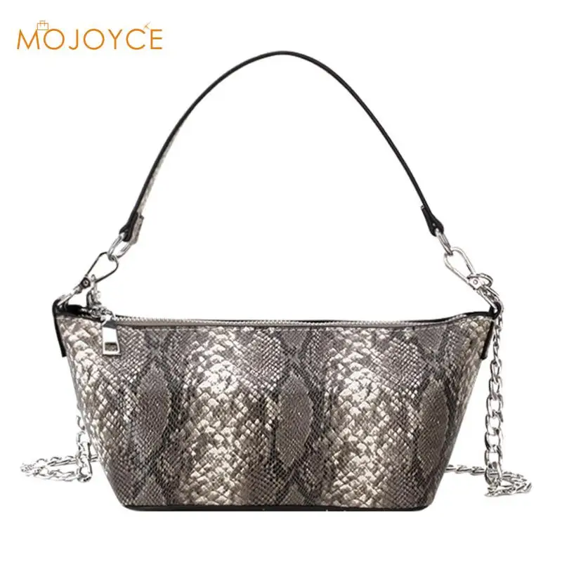 

New Dumpling Shaped Shoulder Handbags Women Snake Print Leather Crossbody Bags Women Snake Print Leather Crossbody Bags