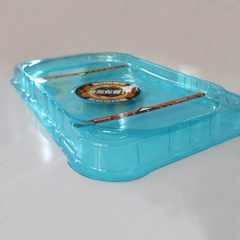Big Bey Stadium Attack Battle Top Plate Combat Arena Black Blue J1 Kids забавная игрушка 36*23 см|Волчки| |