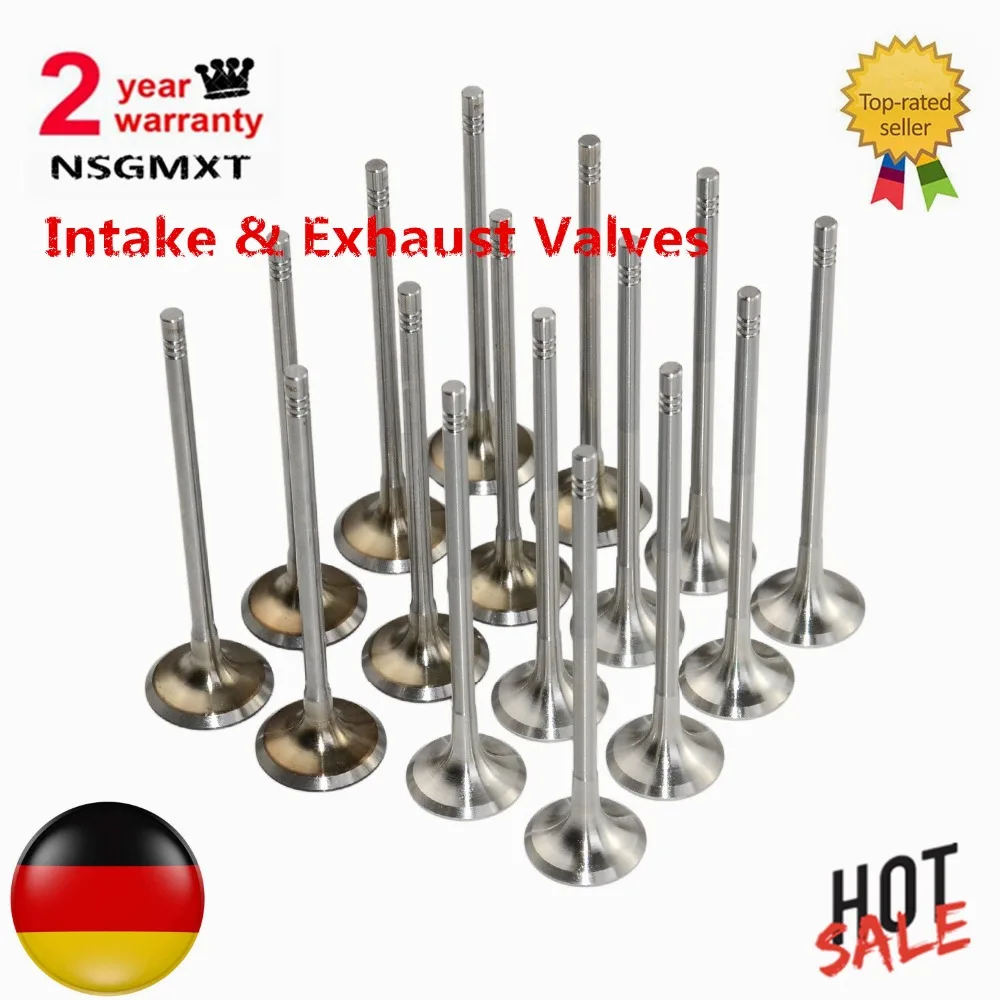 Intake & Exhaust Valves For BMW F20 F30 F35 F80 F31 F21 Mini Cooper S