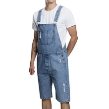 LAAMEI, Одноцветный, хип-хоп стиль, уличная одежда, лето, Повседневный, свободный, для бега, высокое качество, джинсовый комбинезон, мужские комбинезоны, новинка, Прямая поставка