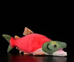 Бесплатная доставка забавная, в форме рыбы кукла 40 см