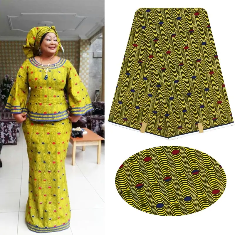 

wax Africanhot wax Fabric 100% cotton Batik Veritable wax for Patchwork Sewing Clothes H16070702