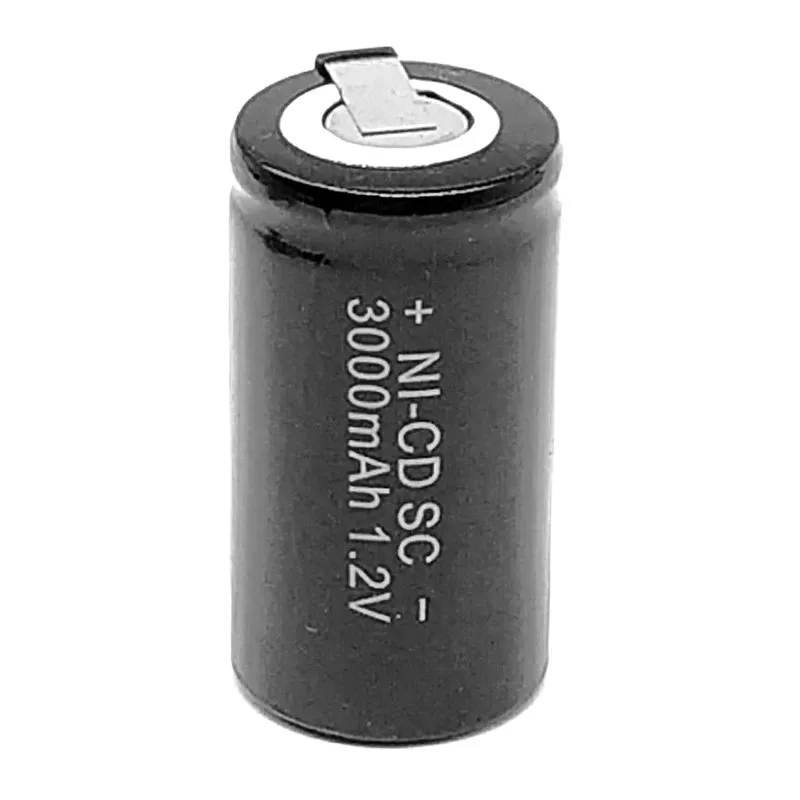 Online 10 12 15 22 PCS Hohe qualität batterie, akku, SC 1,2 v batterie mit 3000 mah tab für elektrische werkzeuge