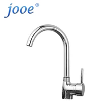 Jooe Chrome Одной ручкой Поворотный Смеситель для кухни холодной и горячей Ванная комната бассейна раковина воды краны torneira де Cozinha je005