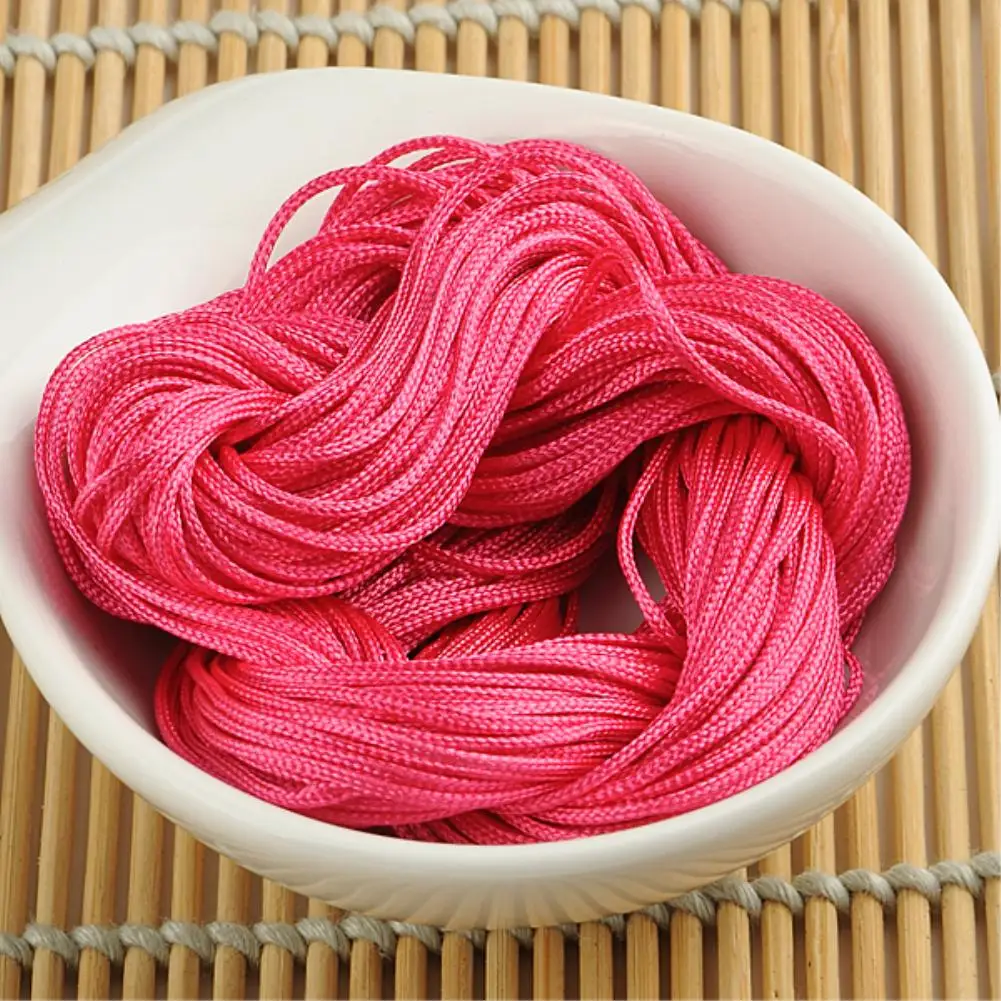 22meters Nylon Chinese Knotting Nylon Thread Cord Beading Bracelet 1MM 22meters Nylon Chinese Knotting Nylon Thread Cord Beading Bracelet 1MM