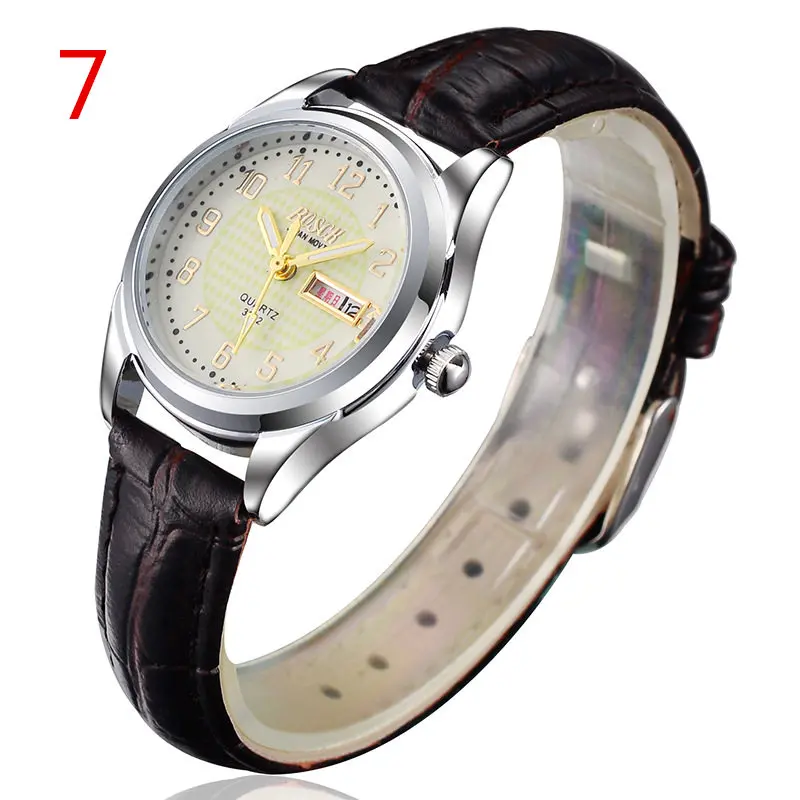 

The elegant and luxurious men's business quartz watch shows a mature man's charm. 19