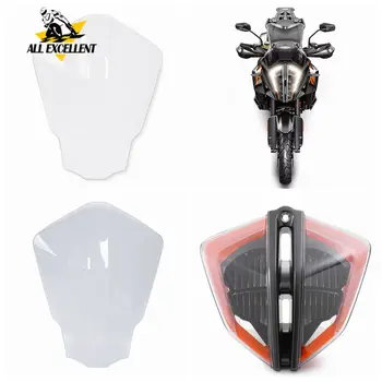 

For KTM 1290 SUPER ADVENTURE R / S / T 2017-2019 Motorcycle Headlight Protector Kit Front Head light Screen Lens Lamp Cover