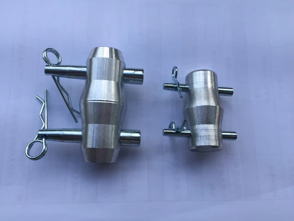 

Conical coupler for all Global aluminum 2inch truss. Includes 1 coupler (pictured), 2 Pins, 2 clips