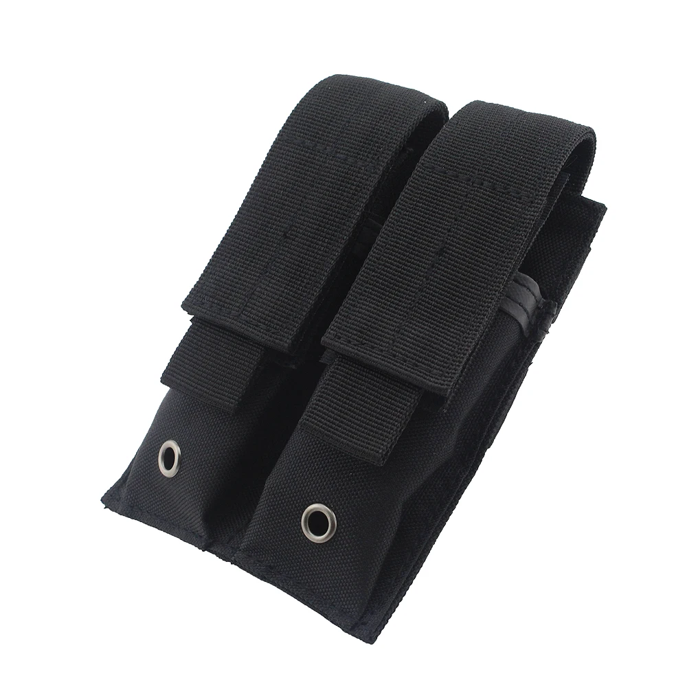Tactical Molle Double Magazine Pouch Pistol Mag Pouch for USUG 30 Round