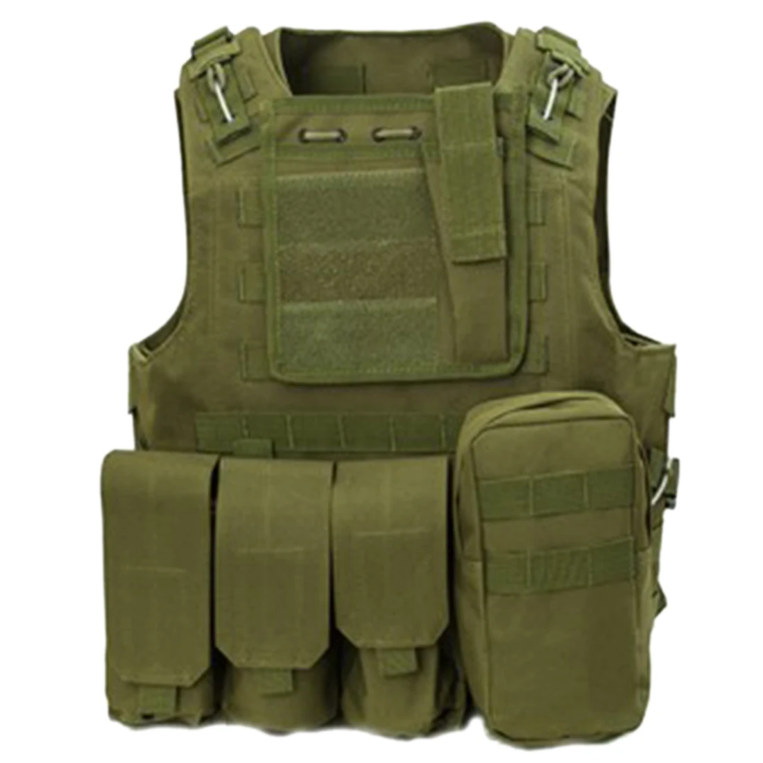 

Tactical Vest Combat Molle Military Multi Pockets Waistcoat Oxford Outdoor Hunting Equipment Airsoft Waregame CS Uniform