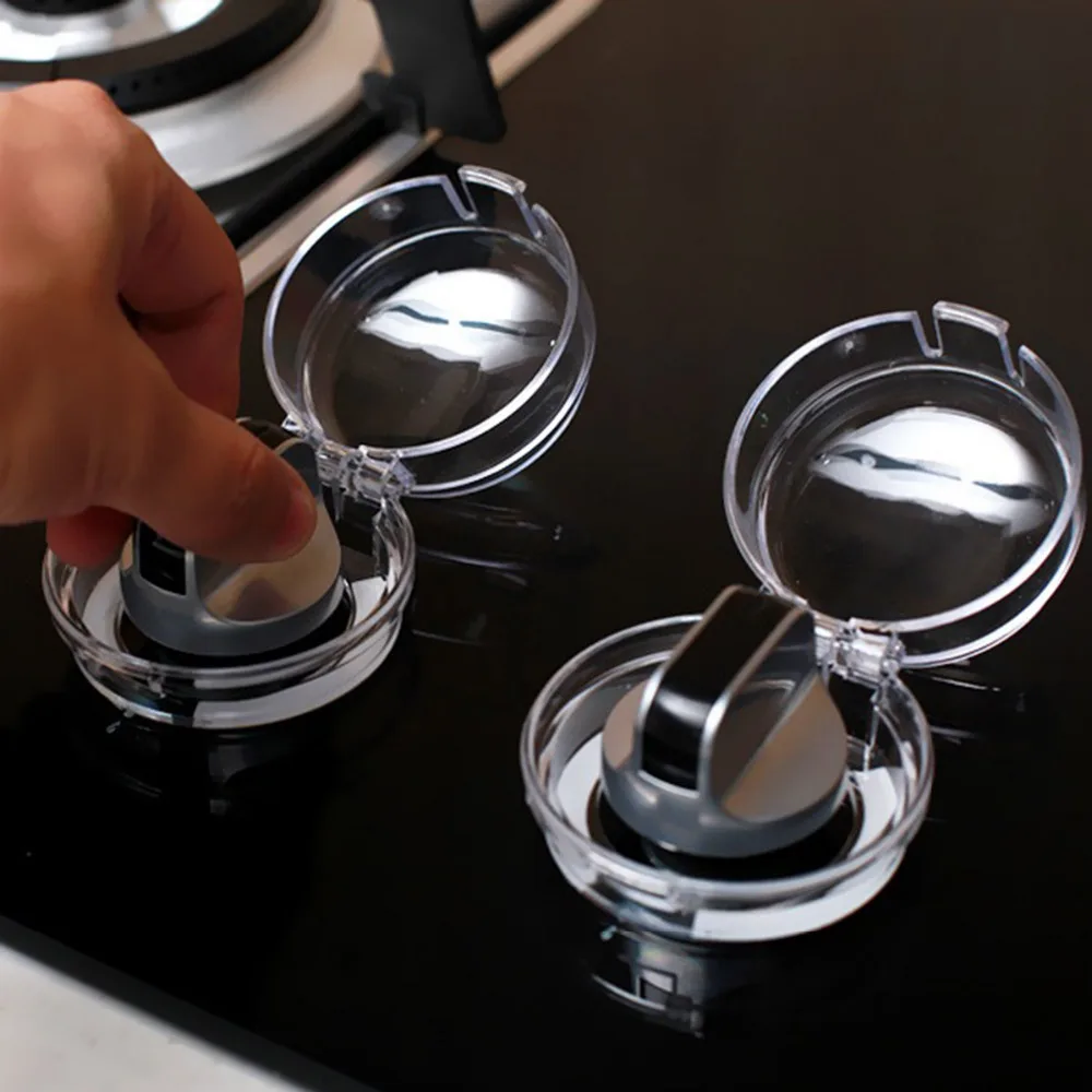 2pcs Stove Safety Covers Infant children kids switch gas protection products Protect baby family knob protective cap baby child