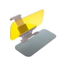 Автомобильный солнцезащитный козырек HD Автомобильный антибликовый ослепительный солнцезащитный козырек с защитой от ультрафиолета С Откидывающейся Крышкой на день и ночь с антибликовым зеркалом Прозрачный HD прозрачный козырек