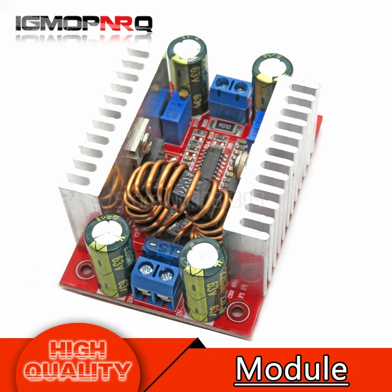 

1pcs DC 400W 15A Boost Converter Constant Current Power Supply LED Driver 8.5-50V to 10-60V Voltage Charger Step Up Module