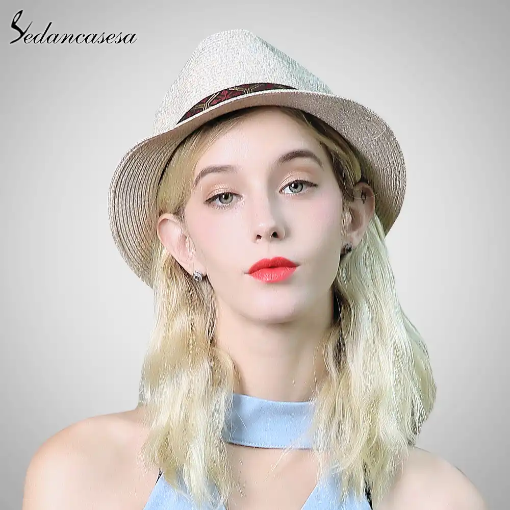 beach hats for short hair