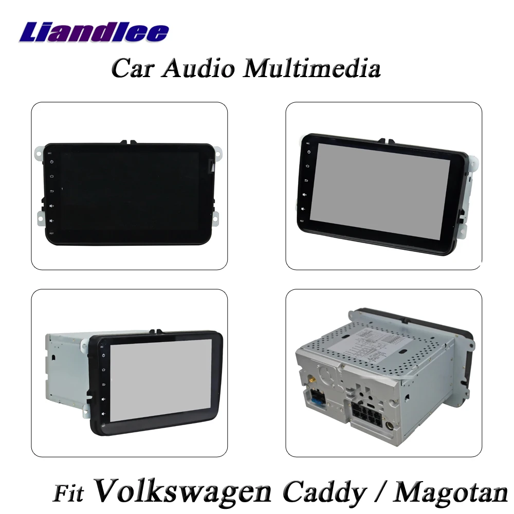 Best Liandlee Car Android System For Volkswagen Caddy / Magotan Radio DVD Player GPS Navi Navigation Wifi Touch Button Multimedia 1