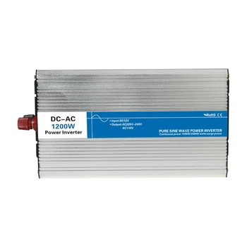 

1200w pure sine wave inverter DC 12V/24V/48V to AC 110V/220V tronic power inverter circuits off-grid tie cheap 12 24 48 V