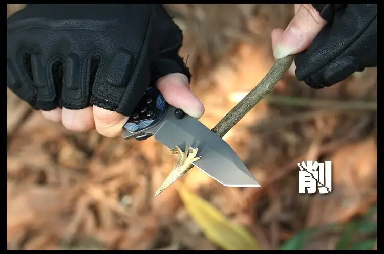 LLxxmm складной нож для кемпинга 420 стальное лезвие ручка охоты карманный выживания
