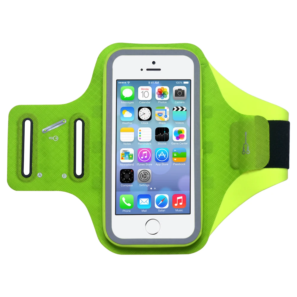 Workout Arm Band Sport Universal Armband For Less than 6.2 inches Nylon