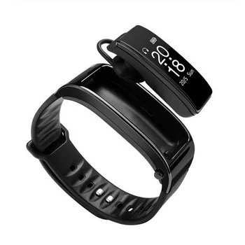 

Y3 Smart Bracelet Heart Rate Monitor Smart Wristwatch+Bluetooth Headset 2 in 1 Sports Fitness Tracker Waterproof Smart Talk Band