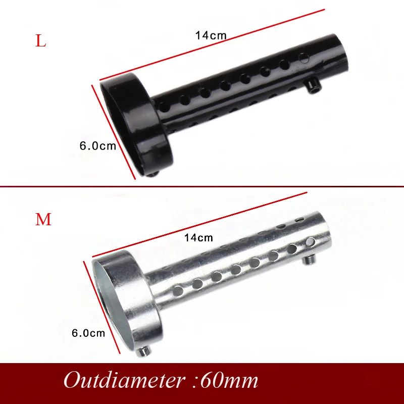 Внешний диаметр 35 мм 42 мм 45 мм 48 мм 60 мм универсальный глушитель Регулируемый глушитель дБ убийца для мотогонок