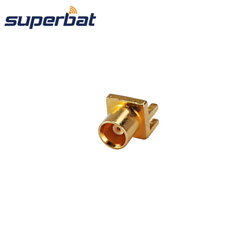 Superbat MCX End Launch PCB Mount .062 ''Jack Female RF коннектор|mount connector|mount pcbconnector t |
