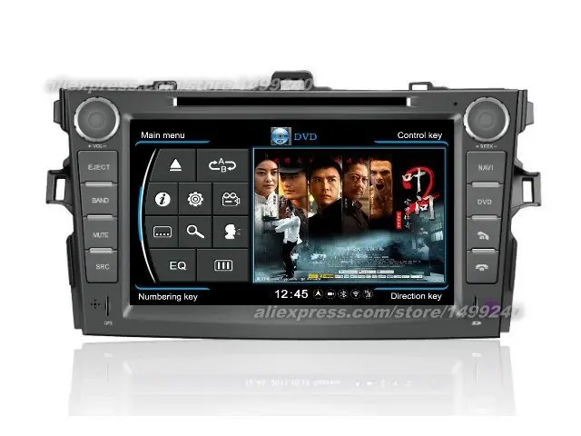 Автомагнитола Liandlee для Toyota Corolla Axio 2006 ~ 2013 Android радио CD DVD плеер GPS NAVI карты HD