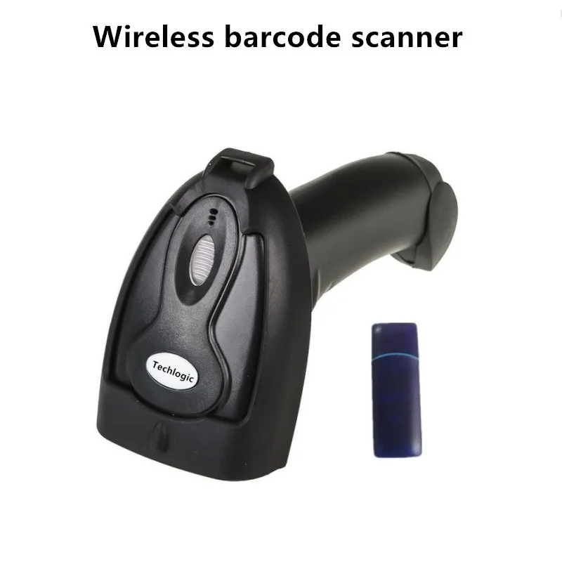 

Wireless Barcode Scanner 1D Laser Bar Code Scanner Code Reader for Pos and Inventory Code Gun