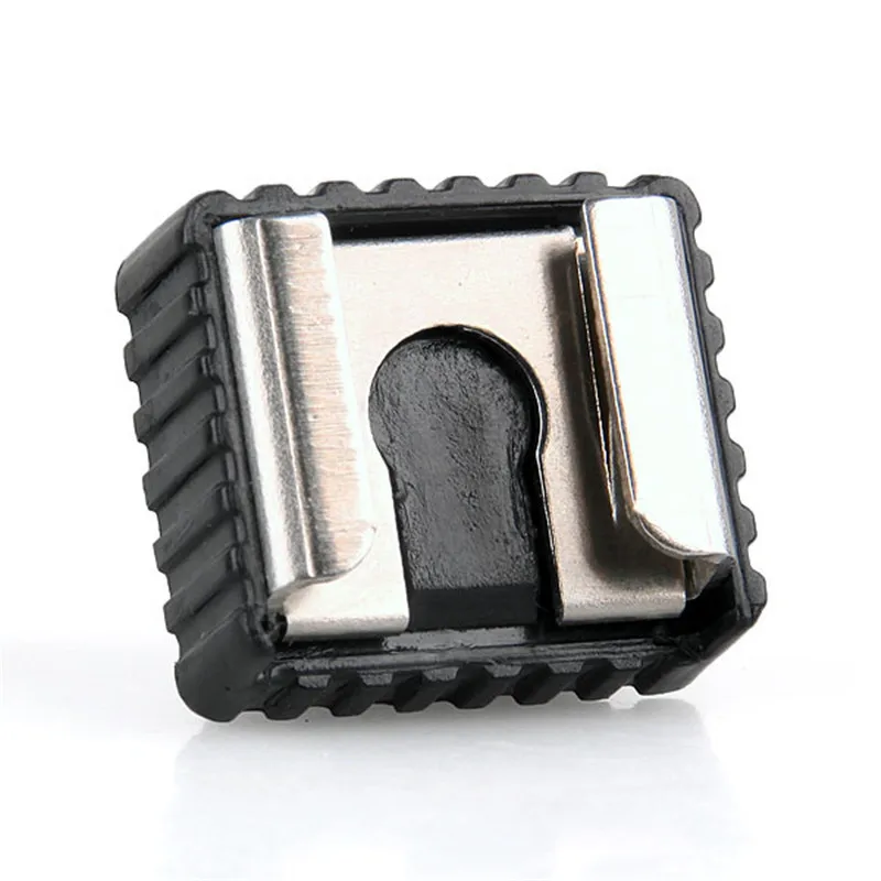 Mayitr 1pc Metal Flash Hot Shoe Mount Adapter to 1/4" Thread For Studio Light Stand Tripod