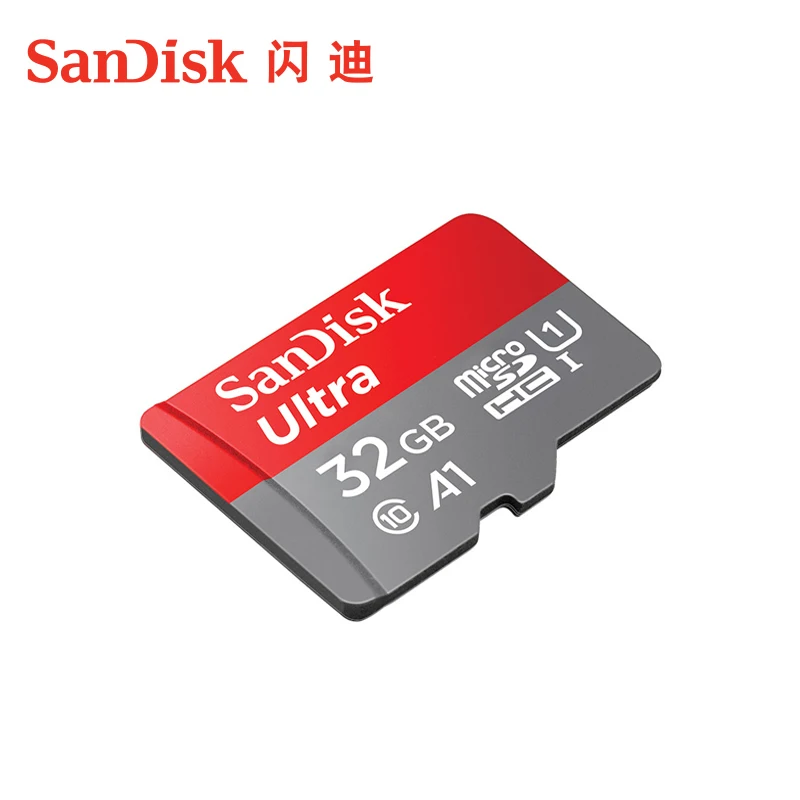 Оригинальный SanDisk Micro SD карты памяти 16 ГБ 32 ГБ 64 ГБ 128 ГБ MicroSD карты SDHC телефон SDXC Max 80 м C10 TF Trans Mikro карты C4 8 г