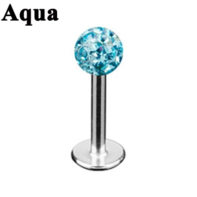 Piercing In Oro Giallo Bilanciere Con Zircone E Cuore - Foto 8