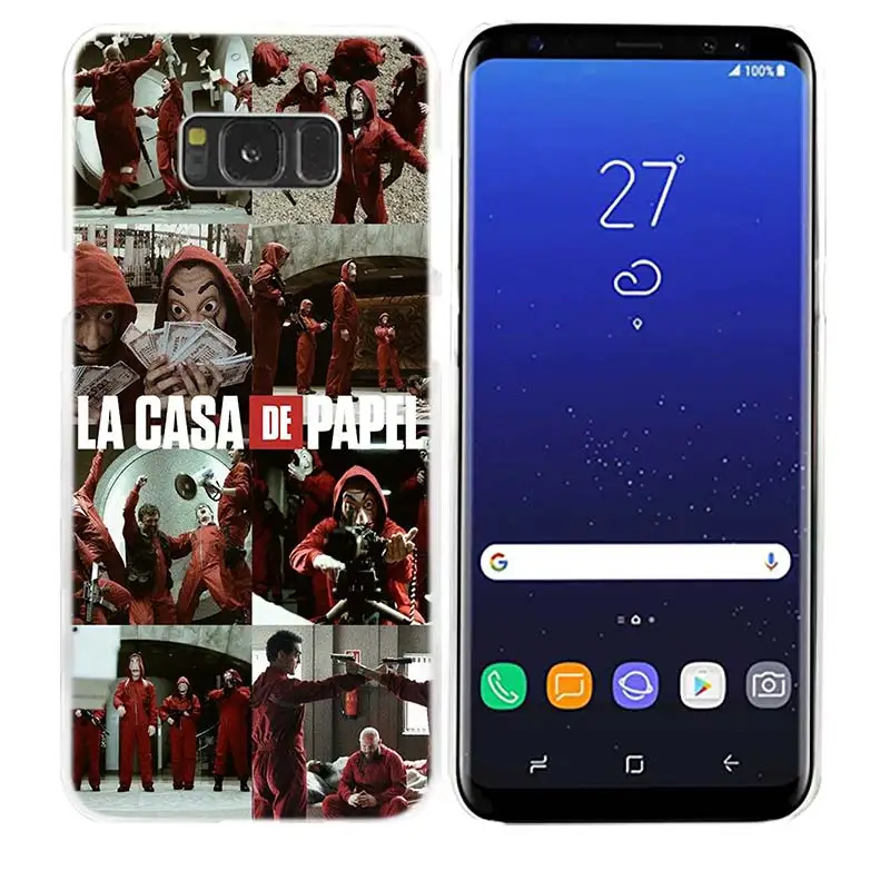 Чехол для телефона tv La Casa de papel для samsung Galaxy M20 M10 S10 S9 S8 Plus S7 S6 Edge Note 8 9 Жесткий Пластиковый Чехол для Note10 5G - Цвет: 15