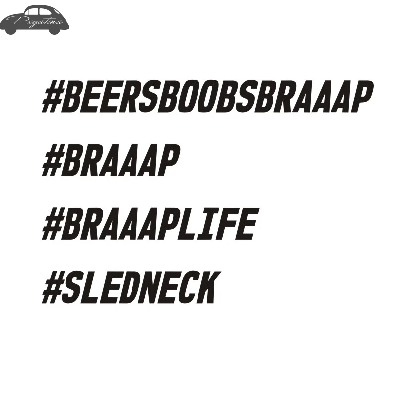 Pegatina BRAAAP ملصقا الثلج صائق زلاجات دراجة نارية الملصقات الفينيل صور مطبوعة للحوائط ديكور جدارية التزلج ملصقا