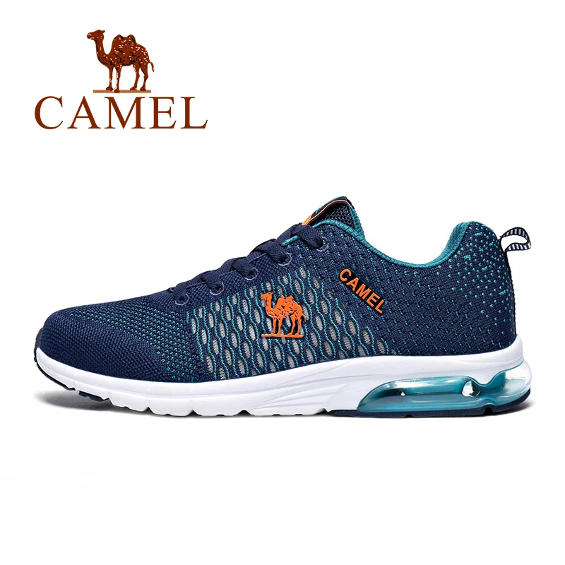 CAMEL/мужские кроссовки с воздушной подушкой; удобные дышащие кроссовки для занятий спортом на открытом воздухе; беговые кроссовки - Цвет: Indigo