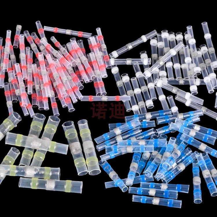 

5/10PCS SST-S11 S21 S31 S41 Heat Shrink Terminals Waterproof Solder Sleeve Tube Tinned Copper Solder Seal Terminals